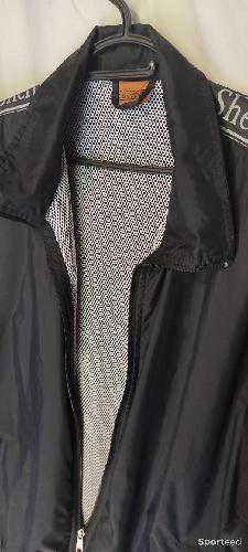 Sportswear - Ensemble veste-pantalon noir, coupe-vent  - photo 6