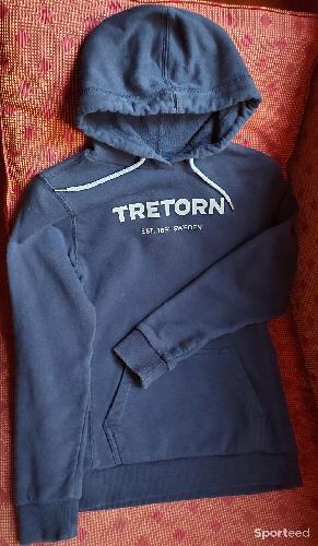 Sportswear - Sweat-shirt Tretorn à capuche bleu marine taille 162 (12ans) mixte - photo 3