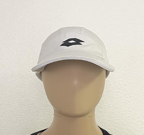 Tennis - Lotto I Casquette Hommes - Blanc logo noir - photo 4