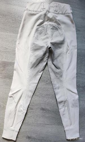 Equitation - Pantalon taille haute fond peau Eurostar taille 36  - photo 6