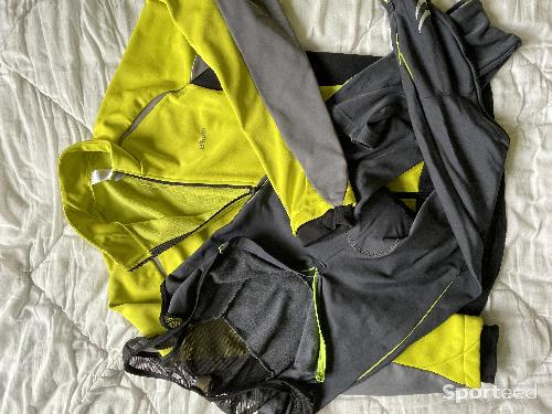 Ensemble cuissard long  et veste hiver B'Twin Decathlon