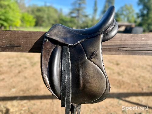 Equitation - Selle dressage cuir devoucoux  - photo 6