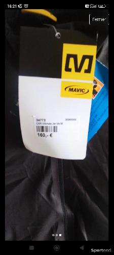 Vélo route - Maillot cyclisme Mavic  - photo 6