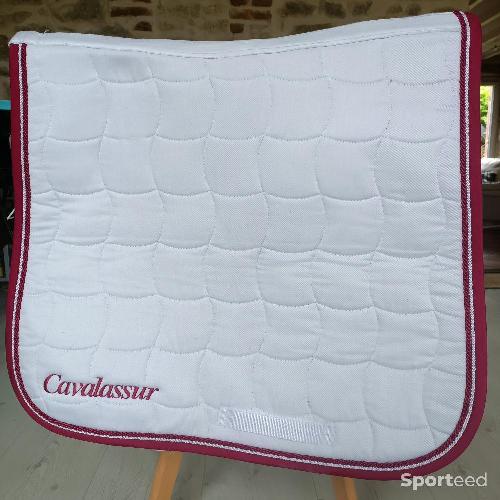 Equitation - Tapis Cavalassur de dressage blanc ! - photo 3