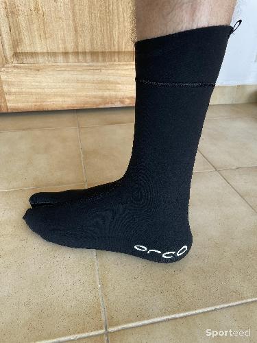 Triathlon - Chaussons de nage en néoprène marque Orca, taille XXL, en parfait état - photo 5