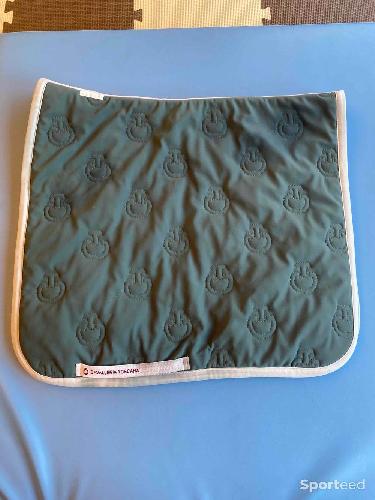 Equitation - Tapis cavelleria Toscana dressage vert/gris  - photo 6