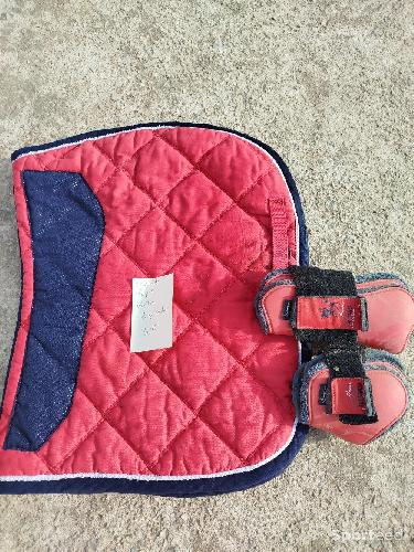 Lot tapis guêtre et protège boulet