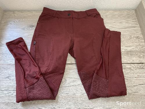 Equitation - Pantalon Fouganza Bordeaux  - photo 5