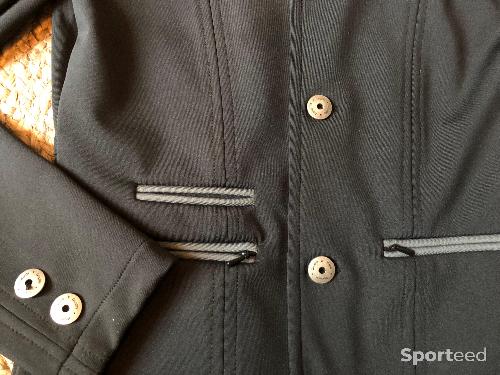 Equitation - Veste de concours équitation QHP noire 152 cm TBE - photo 6