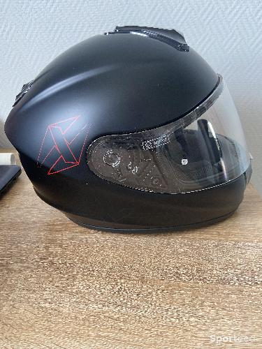 Moto route - Casque Dexter ATOME Fibre + Écran Fumé - NEUF (Jamais porté) - photo 6