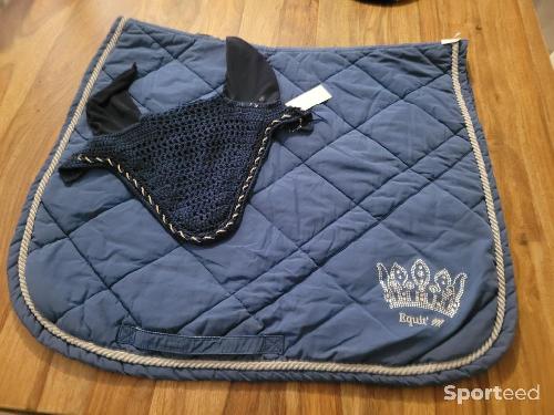 Equitation - Lot tapis + bonnet  - photo 6