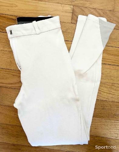 Equitation - Pantalon de concours blanc fouganza - photo 4
