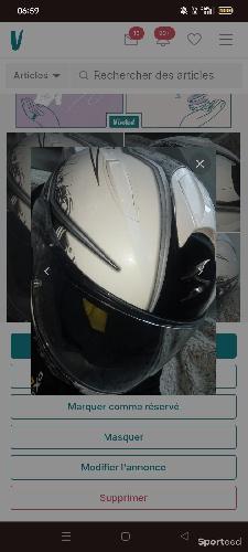 Casque de moto femme scorpion 