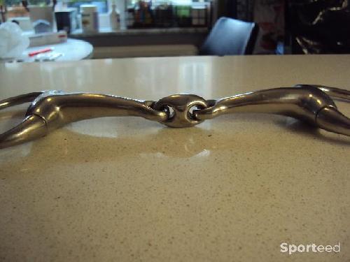 Equitation - mors à olive double brisure - 13.5 cm - plein  - photo 6