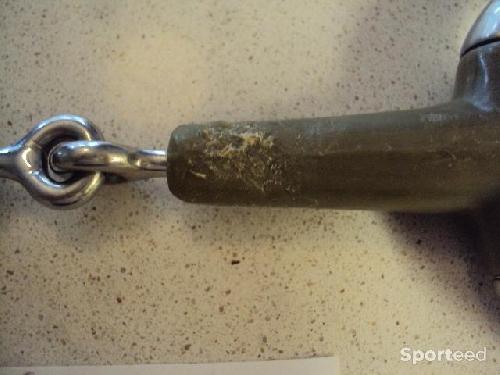Equitation - mors à olive - 12.5 cm - creux - recouvert de caoutchouc - photo 5