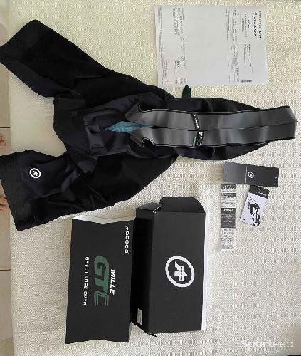 Vélo route - Cuissard cargo Assos Kiespanzer Mille GTC XL - photo 5