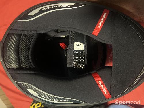 Moto route - Casque Scorpion Evo-1400 Carbon Air - photo 6