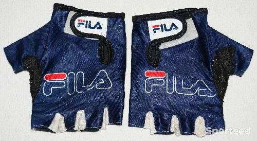 Vélo tout terrain - VTT - Gants de vélo été homme - 'FILA' - bleus - L - photo 3