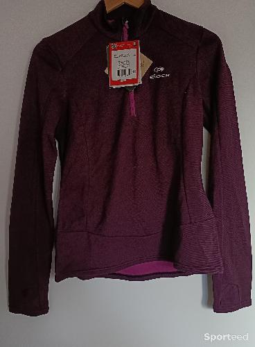 Eider  Wooly ½ zip W violet 40M