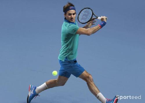 Tenue Federer US Open 2014 day d occasion Homme Tennis 30 07 2024 Sporteed