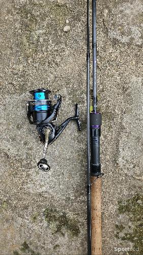 Pêche - Canne a peche daiwa et moulinet shimano ensemble  - photo 5