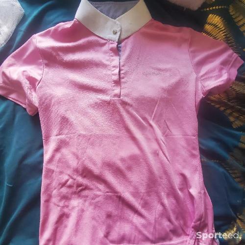 Polo concours avec manches