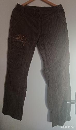 Salewa Pantalon Escalde femme Vittoria Noix 42XL