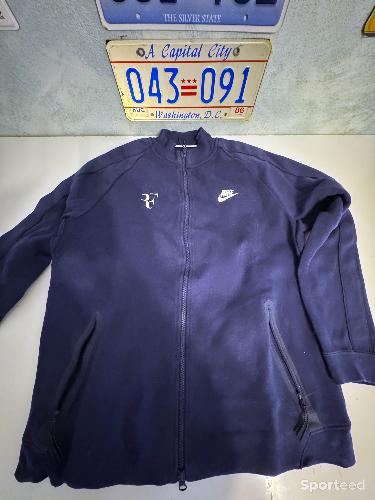 Tennis - Veste Nike Federer bleue - photo 3