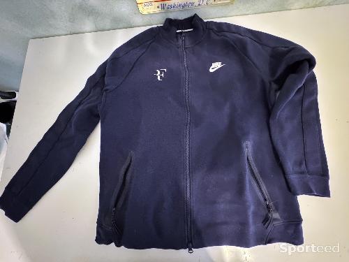 Tennis - Veste Nike Federer bleue - photo 3