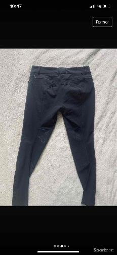 Equitation - Pantalon d’équitation fouganza noir taille M - photo 6