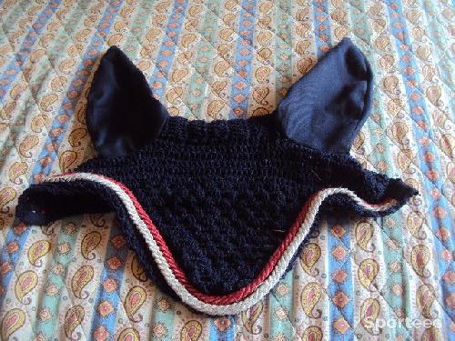 Equitation - bonnet de travail anti-mouches - taille cheval - photo 3