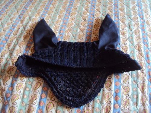 Equitation - bonnet de travail anti-mouches - taille cheval - photo 3