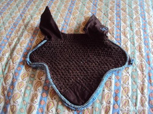 Equitation - bonnet de travail anti-mouches - taille cheval - BR - photo 4