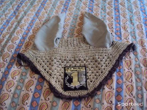 Equitation - bonnet de travail anti-mouches - taille cheval - Hv Polo - photo 4