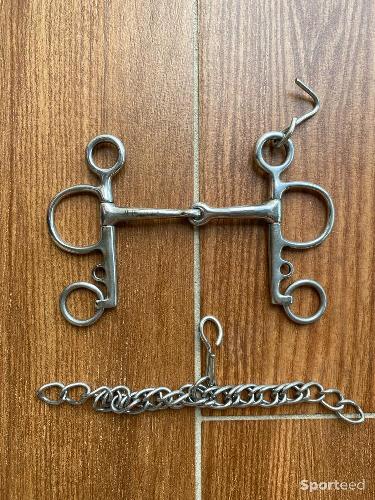 Mors Pelham + gourmette 