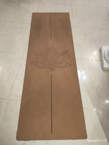 Pilates / Gym douce - Tapis yoga en liège fleur de lotus  - photo 5