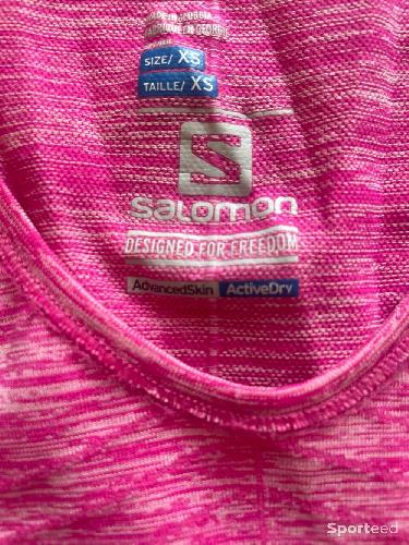 Vélo route - Tee shirt Salomon - photo 3