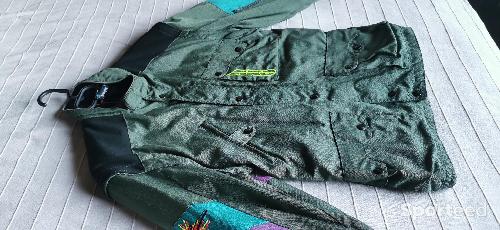 Moto cross - Veste moto textile enduro AXO Taille M vintage. - photo 7