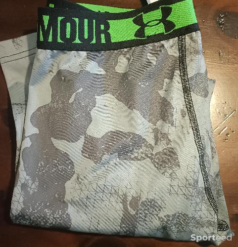 Under Armour Top infragear Gris camo xl  jr
