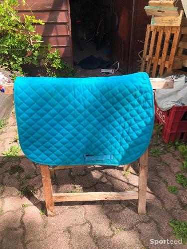 Equitation - Tapis poney turquoise  - photo 4