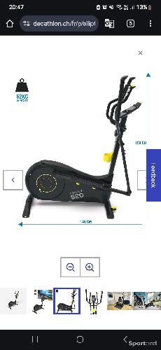 Fitness / Cardio training - Vélo elliptique domyos 520 - photo 6