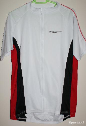 Vélo route - Maillot vélo été manches courtes - homme - blanc - xxl - marque 'BBB' - photo 5