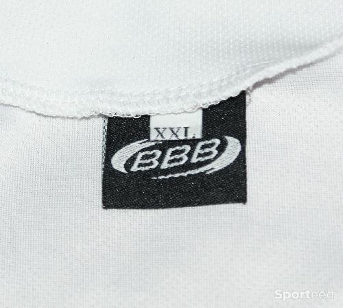 Vélo route - Maillot vélo été manches courtes - homme - blanc - xxl - marque 'BBB' - photo 5