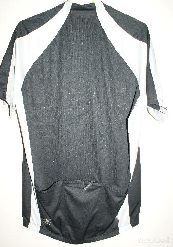 Vélo route - Maillot vélo manches courtes - marque 'BRIKO' - noir/blanc - XXL - photo 5