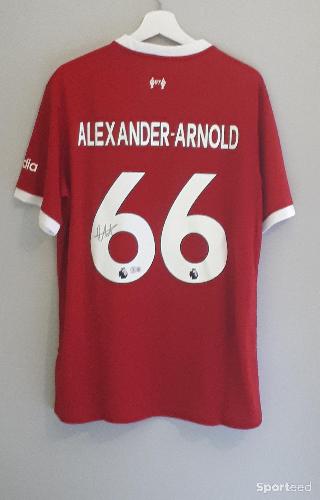 Football - Alexander Arnold Liverpool store shirt - Signed with COA - photo 6