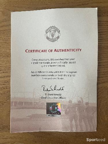 Football - Martinez Manchester United official signed shirt with COA - photo 6