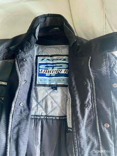 Moto route - Blouson moto homme marque trappeur - photo 4
