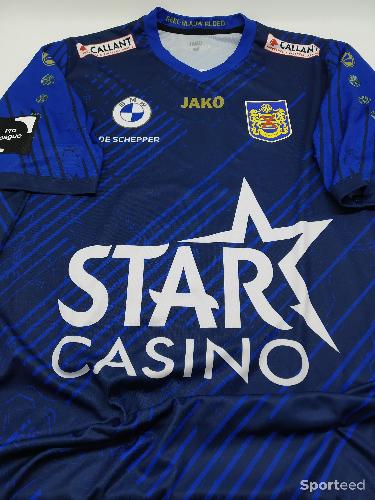 Football - Maillot du SK Beveren - Erdon Daci Match Issued/Signé/Certifié - photo 3