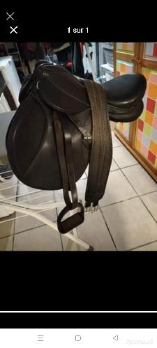 Equitation - Selle cheval taille 15 pouces  - photo 4