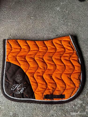 Equitation - Tapis de selle orange - photo 4